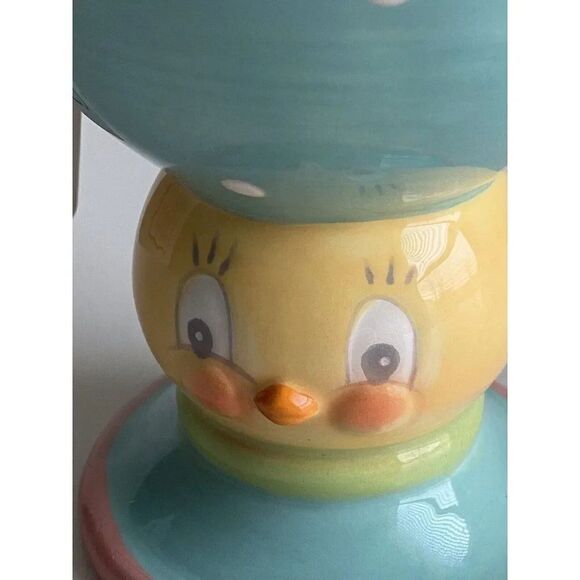 Johanna Parker Easter Dottie Chick Fancy Ceramic Mug Decor Spring NEW - Picture 2 of 11